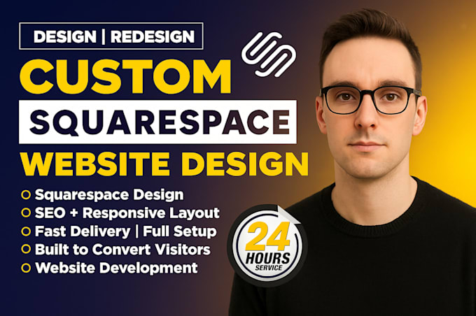 design, redesign and optimize modern squarespace websites with SEO