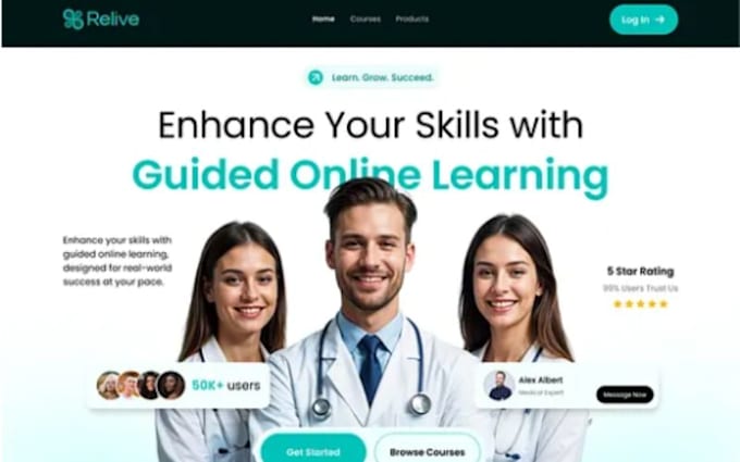 design wordpress holistic website alternative medicine website physician website