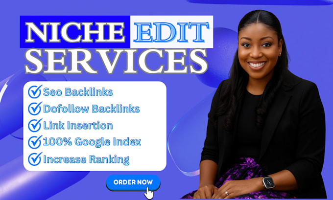 niche edit seo backlink link insertion guest posting services