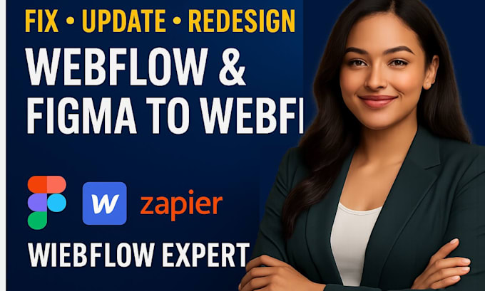 fix, update, edit webflow website design bugs fix edit template figma to webflow