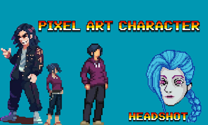 create pixel art animation, sprite sheet, character animation, game assets