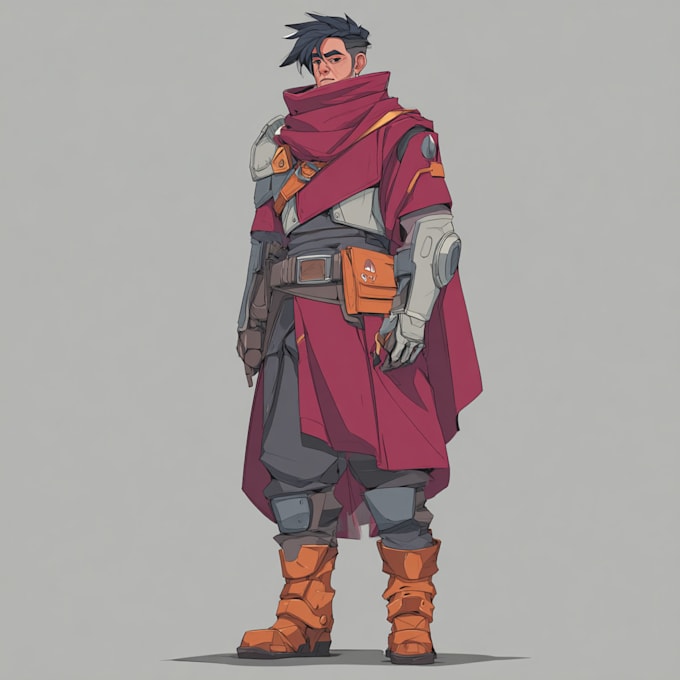design characters oc art, fanart, dnd, anime, fantasy sci fi