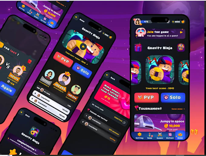 build gamble site crypto game p2e game web3 game mobile game app crypto bet app