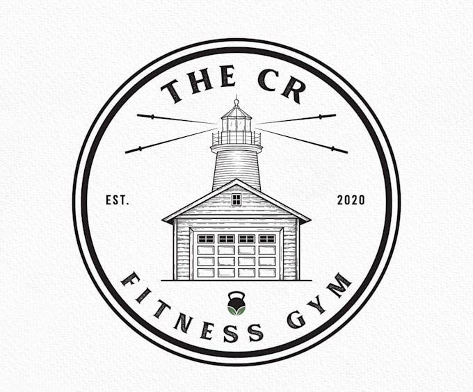 do modern premium quality custom lighthouse logo design
