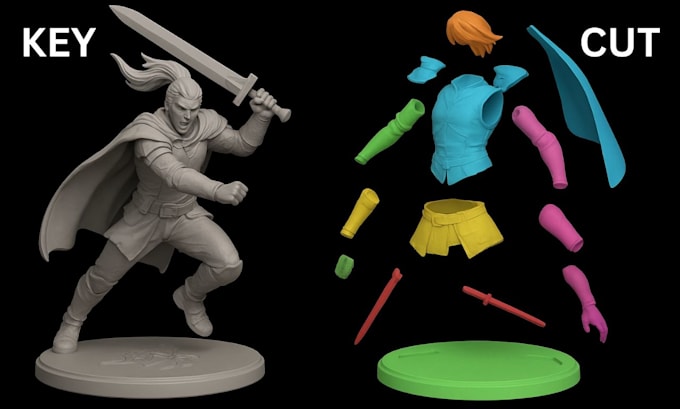 Cut and key and fix your 3d models to make them 3d pint ready by Mike ...