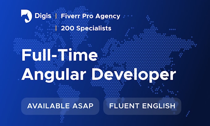 provide a full time angular developer