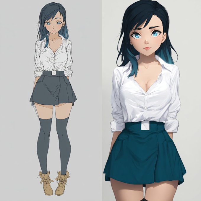 draw a anime manga