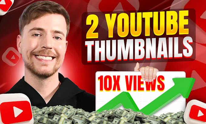 design ctr boosting youtube thumbnail in 3hrs