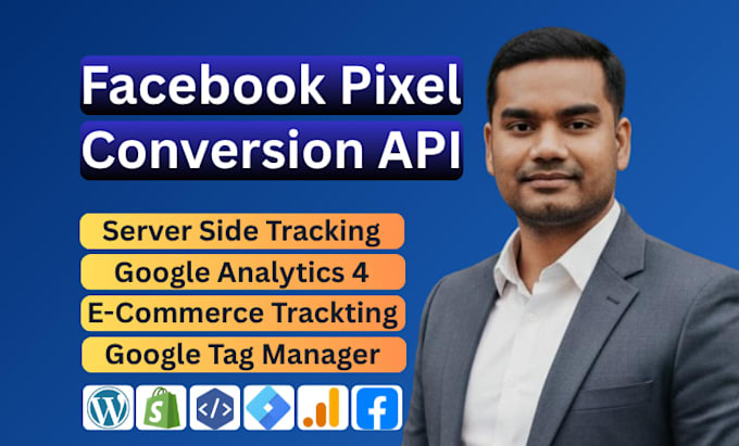 setup facebook pixel conversion API and server side tracking