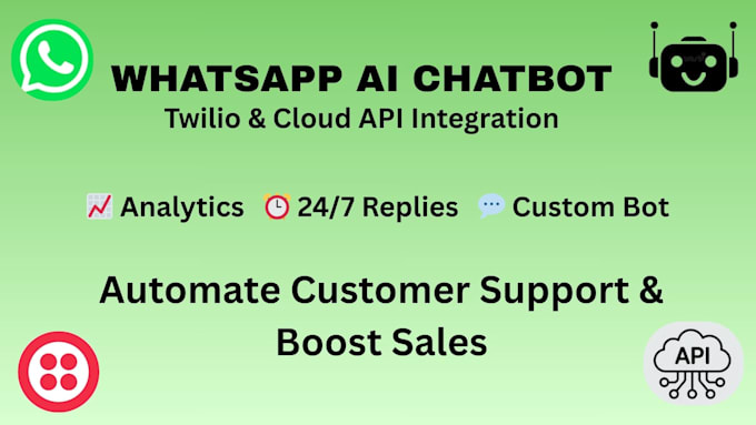 build an ai powered whatsapp chatbot with twilio or cloud API