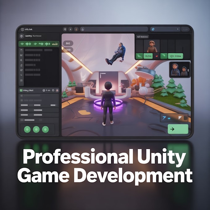 be your unity developer for 3d game development, unity 3d, and game marketing