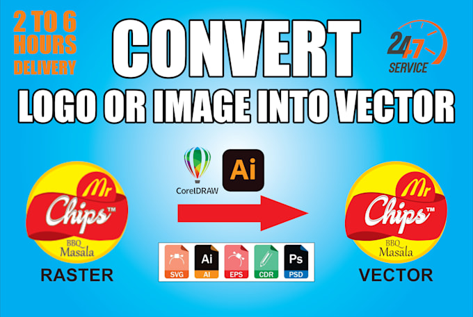 do vectorize illutration your logo