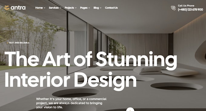 build squarespace interior design website home styling minimalist website