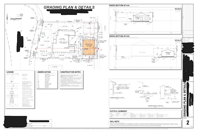 provide autocad drafting support for licensed professional