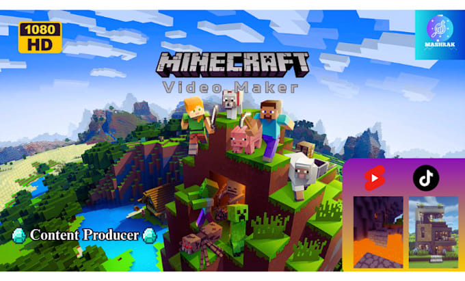 record minecraft vertical videos