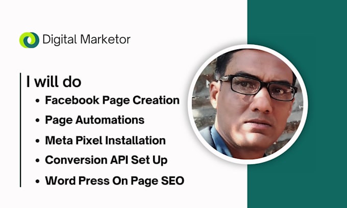 set up facebook page, ad campaigns, meta pixel, capi, seo
