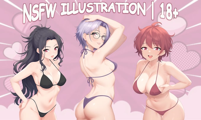 draw custom anime style illustration