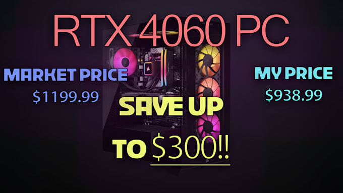 deal hunt and part pick your PC