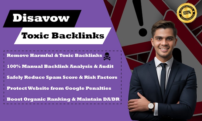 remove bad backlinks and disavow file