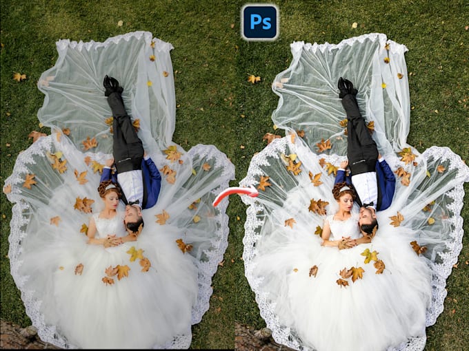 retouch wedding photo professionally