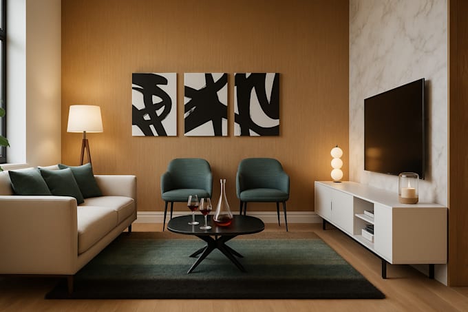 design and render realistic interiors