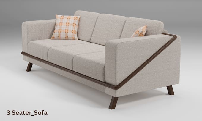 provide best quality 3d furniture modeling rendering