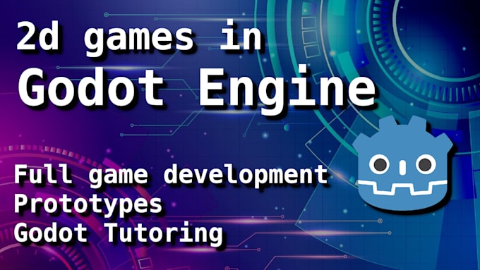 create 2d games in godot