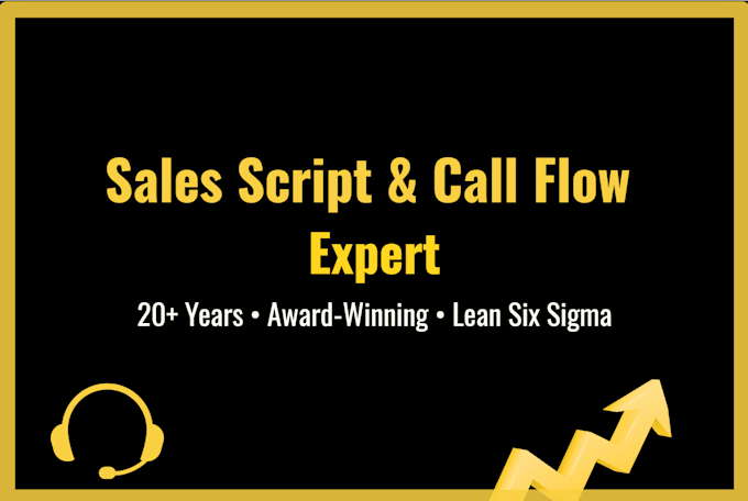 Design your sales call flow and improve your sales script by ...