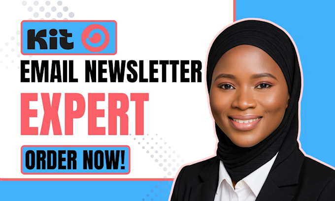 setup convertkit newsletter template kit landing page convertkit email sequence