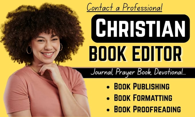 copy edit, format christian book, memoir, prayer journal, devotional book editor