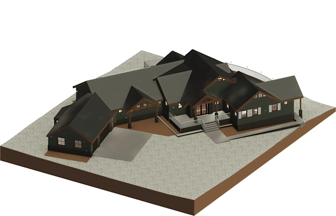 model your project in revit