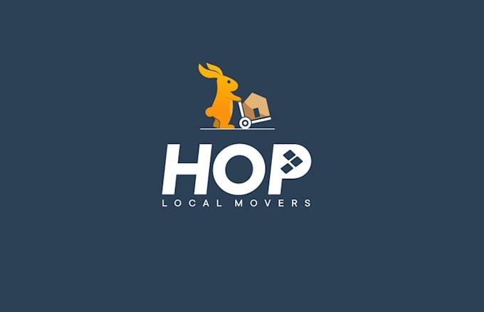 design rabbit needed moving company logo