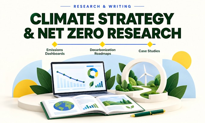 do net zero research, emissions dashboards, decarbonization roadmaps case study