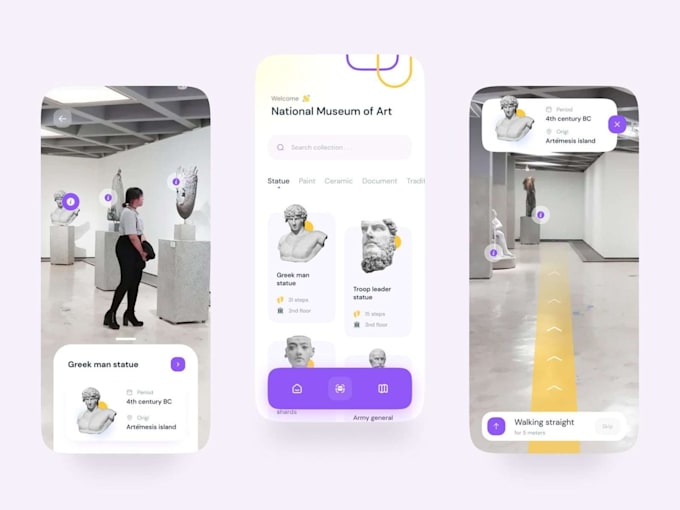 develop museum tour app, interactive museum guide, cultural institution app