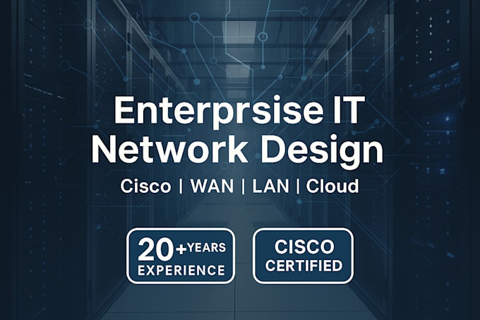 design, implement, operate IT networks cisco, huawei