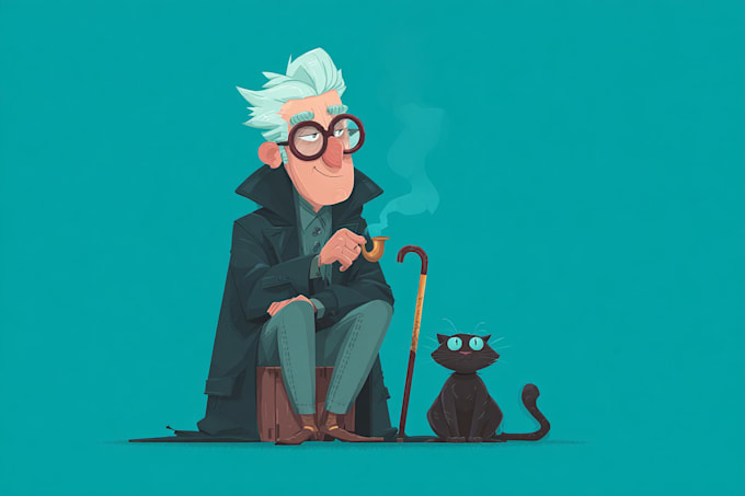 draw cute cartoon characters art