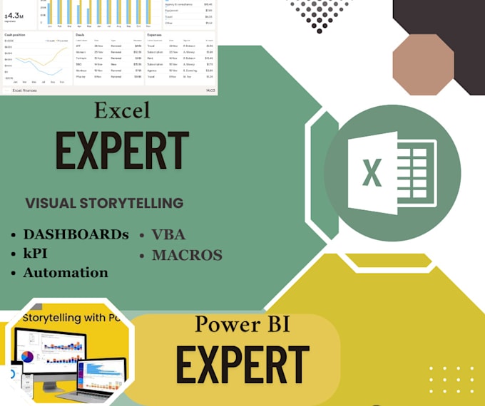 analyze and visualize data with tableau, excel or powerbi