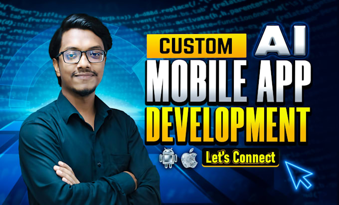 do app development, ai chatbot for ios mobile app and android app using flutter