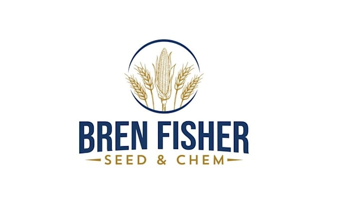 design minimalist farm agriculture  logo