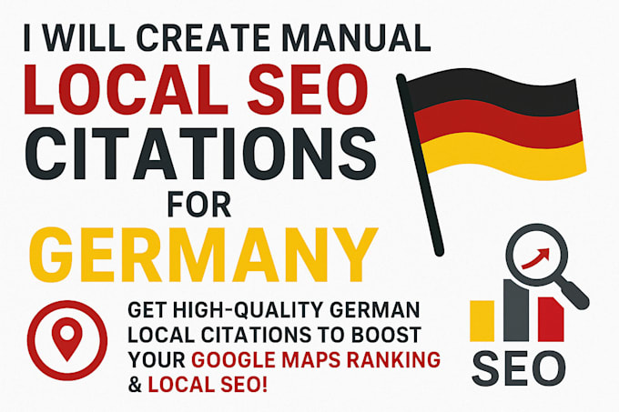 create manual local SEO citations for germany