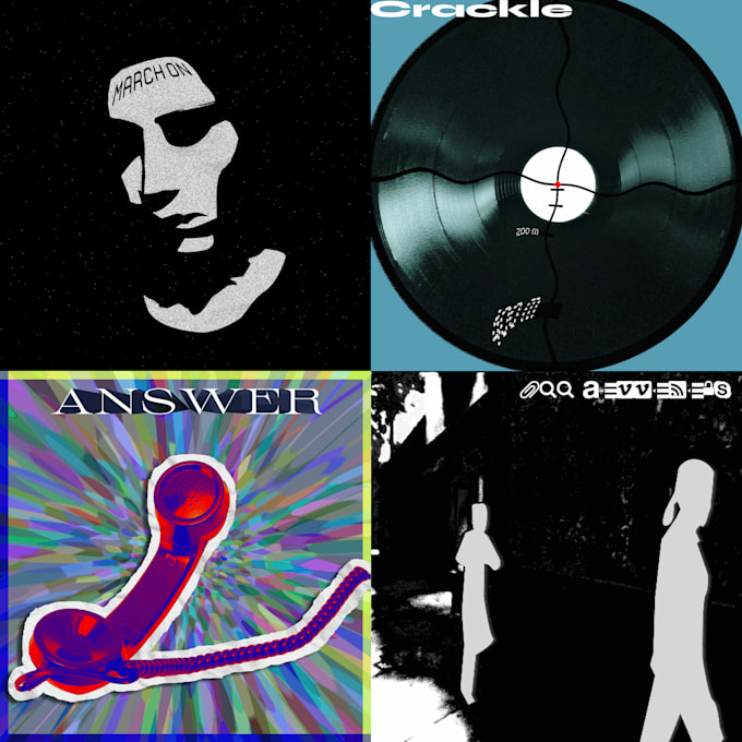 make aesthetic album covers