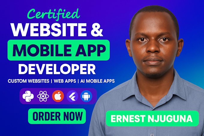 develop custom website web app convert website to app, ai mobile app development