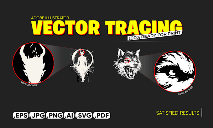 vectorize and convert your logo or image to print ready files