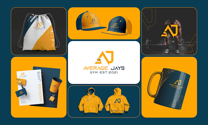 design logo and full branding kit with brand identity
