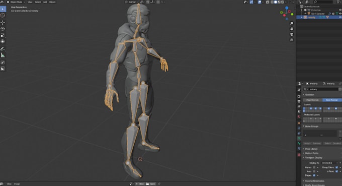 Create high quality second life bento rigging and custom 3d models for ...
