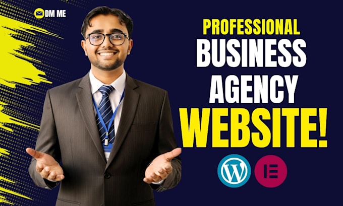 create a professional business, consulting or agency website