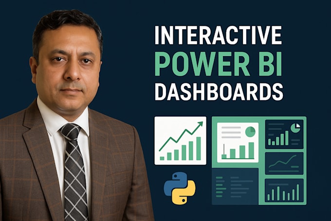 Create interactive power bi dashboards, reports, and data visualization ...