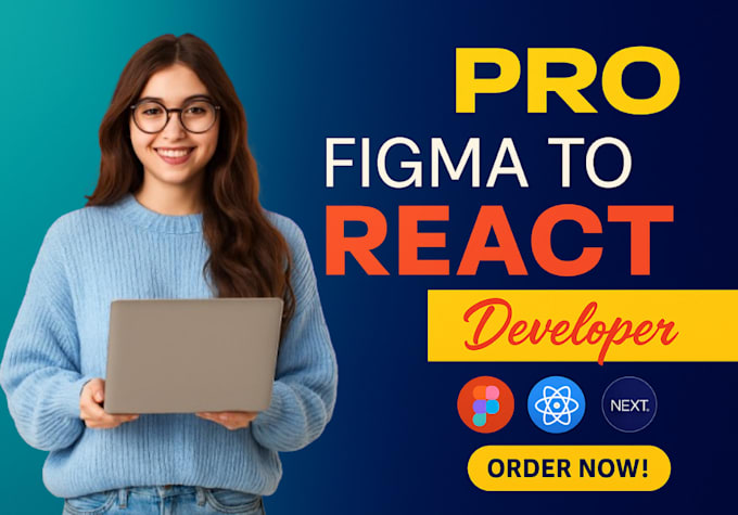 convert figma to react next js or tailwind responsive frontend website