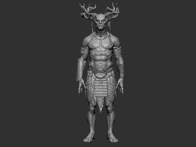 make 3d realistic fanatasy character,ue5 real stylised model,character scuipting