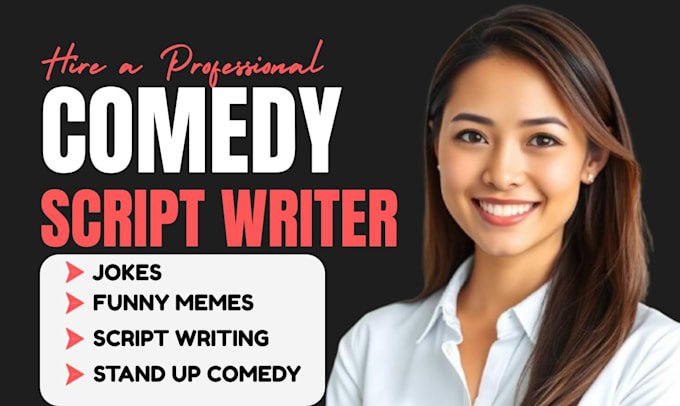 write comedy script funny humor joke screenplay movies script short play film